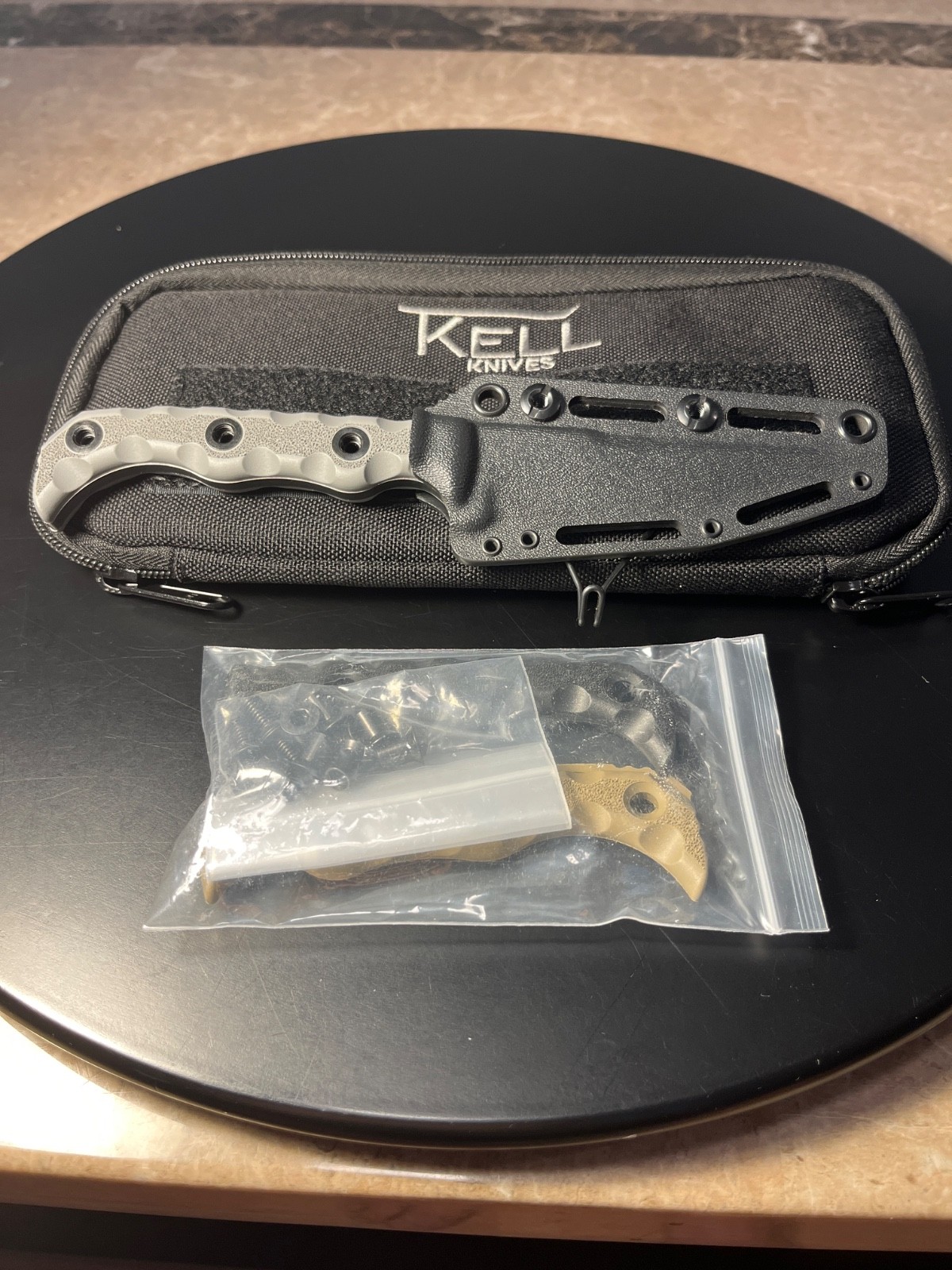 Tkell 007 Agent Fixed Blade +Extra's Tkell 007 Agent Fixed Blade +Extra's