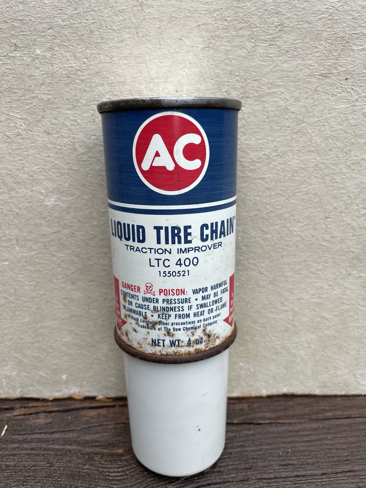 Vintage AC Liquid Tire Chain Traction Improver LTC 400 Vintage AC Liquid Tire Chain Traction Improver LTC 400