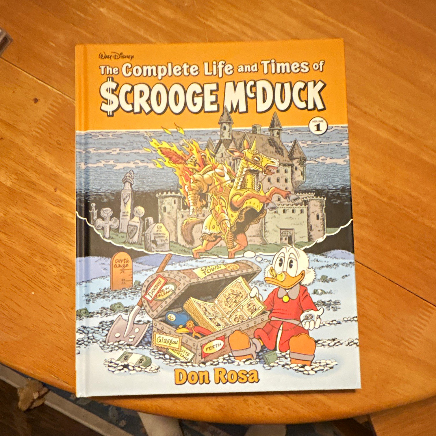 Disney The Complete Life and Times of Scrooge McDuck #1 HC Color Don Rosa Disney The Complete Life and Times of Scrooge McDuck #1 HC Color Don Rosa