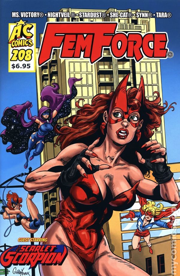 Femforce #208 VF 2026 Stock Image Femforce #208 VF 2026 Stock Image