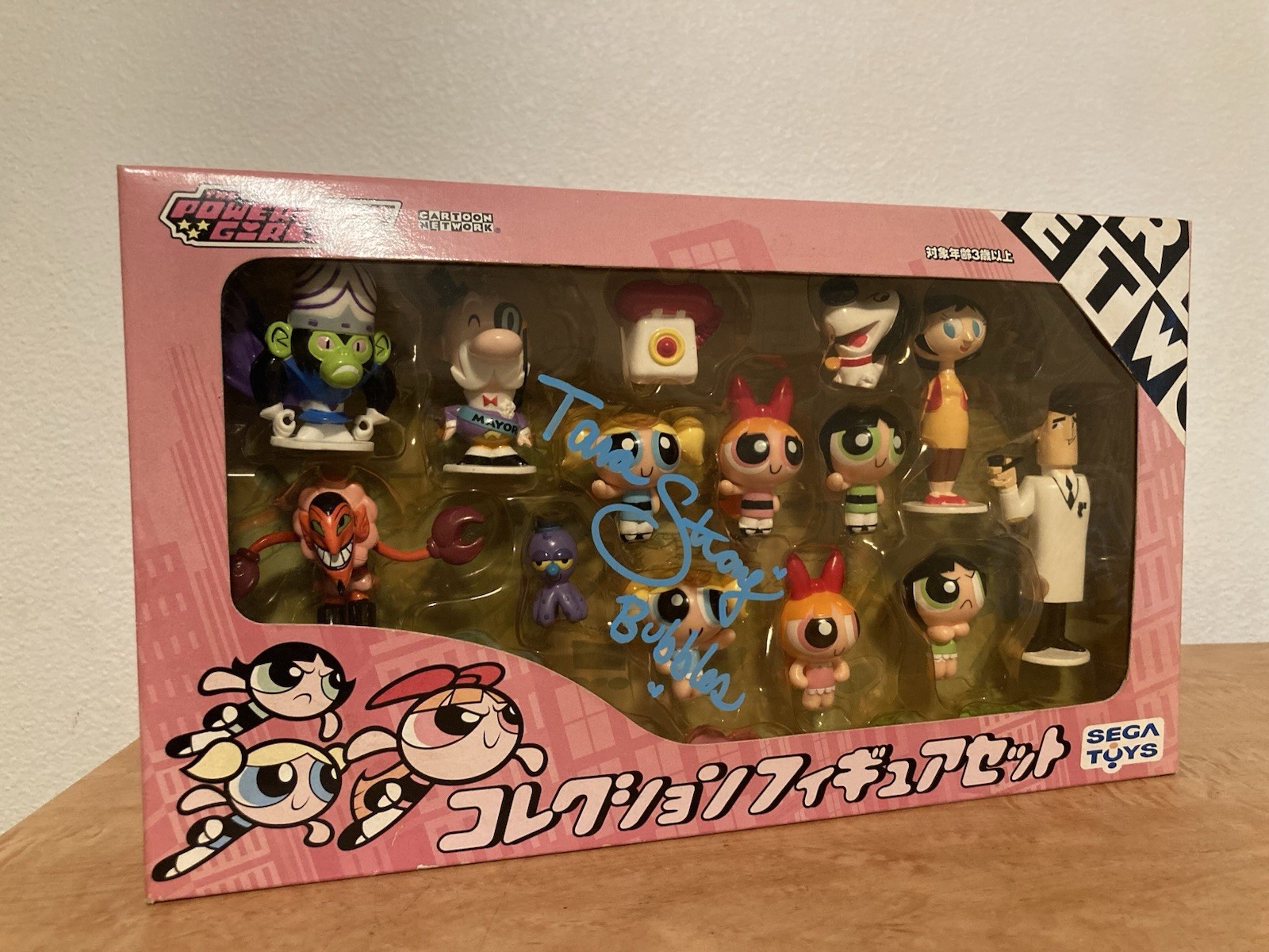 Powerpuff Girls Collection Figure Cartoon Network Figure SEGA TOYS PPG Rare USED