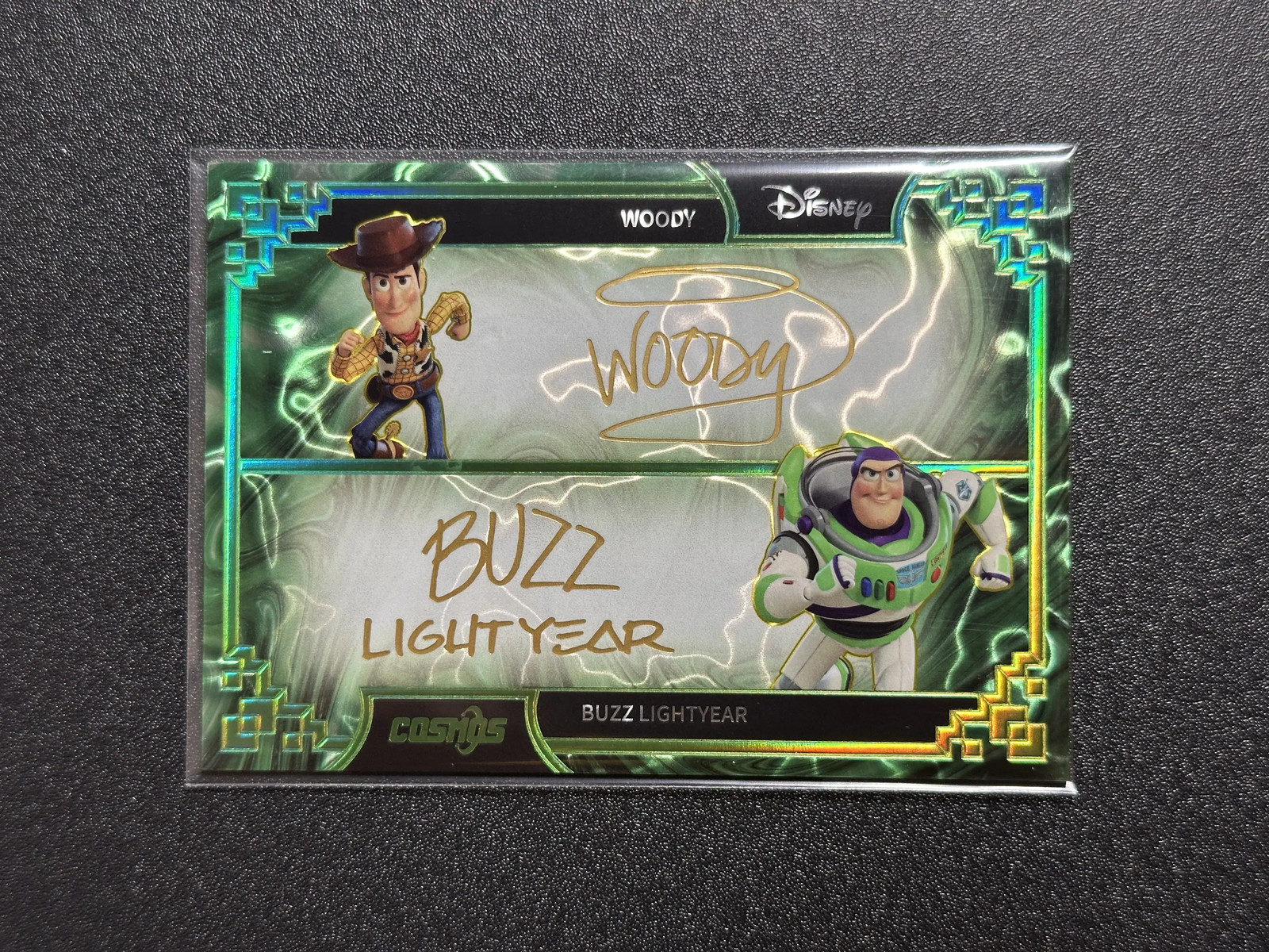 2025 Kakawow Cosmos Disney Signature Dual Auto Buzz Lightyear Green 11/25 YI16 2025 Kakawow Cosmos Disney Signature Dual Auto Buzz Lightyear Green 11/25 YI16