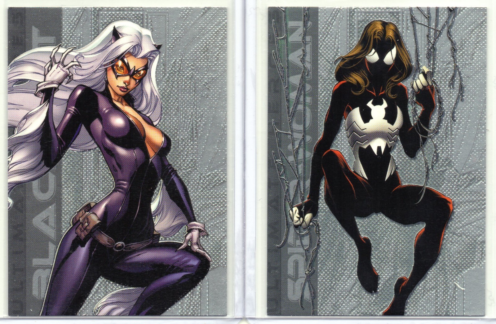 2013 Women of Marvel 2 BLACK CAT & SPIDER-WOMAN Ultimate Heroes LOT UH20 UH28 2013 Women of Marvel 2 BLACK CAT & SPIDER-WOMAN Ultimate Heroes LOT UH20 UH28