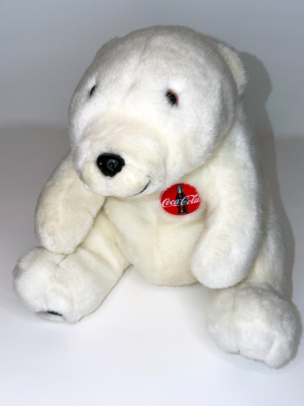 Vintage Coca-Cola Plush Polar Bear Collectible 1995 Vintage Coca-Cola Plush Polar Bear Collectible 1995