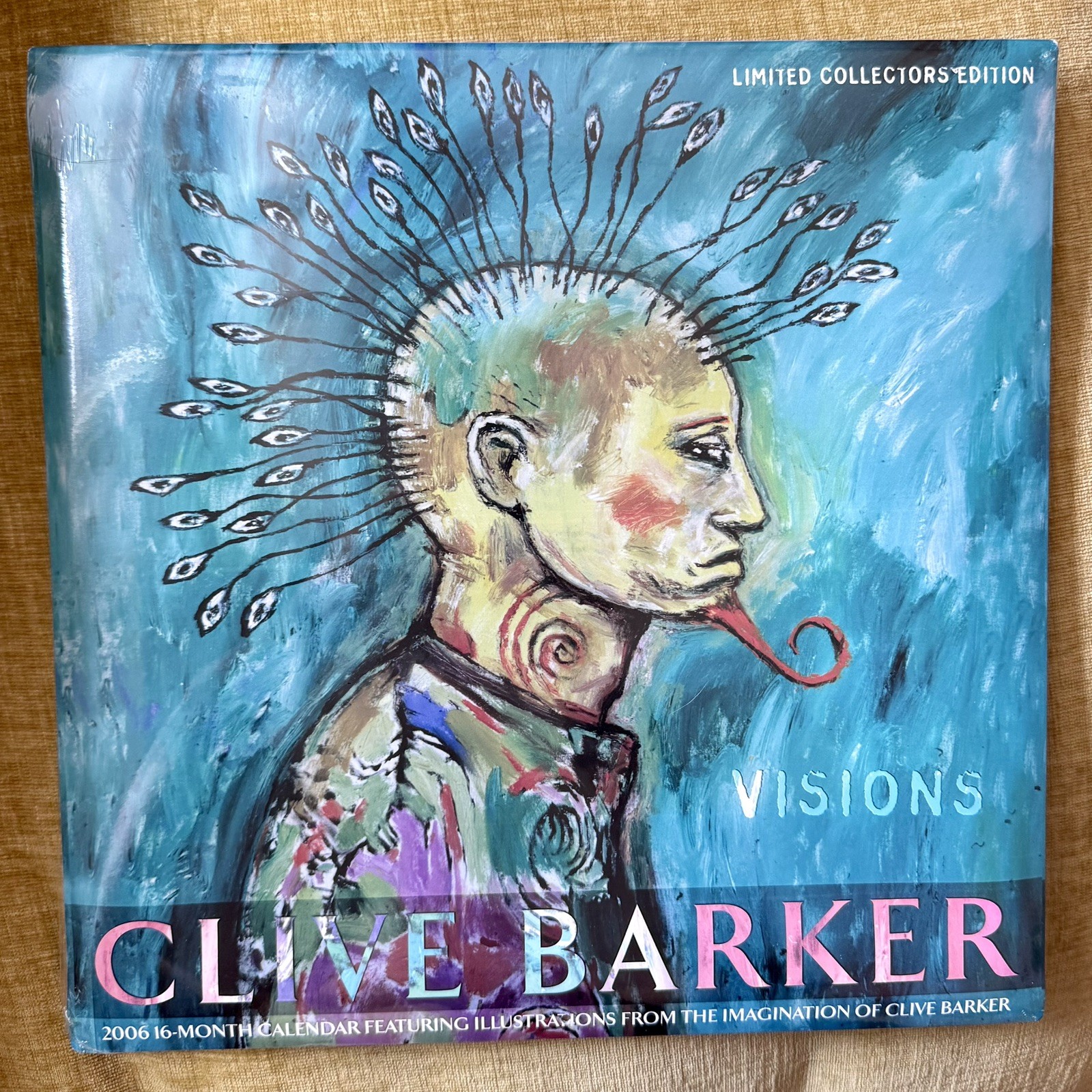 Clive Barker's Visions 2006 Calendar, released 2005, in original cellophane Clive Barker's Visions 2006 Calendar, released 2005, in original cellophane
