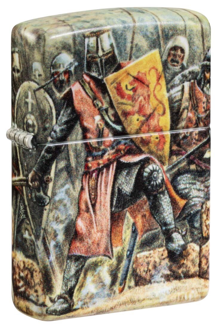 Zippo Medieval Battle Lighter, 540 Color NEW IN BOX