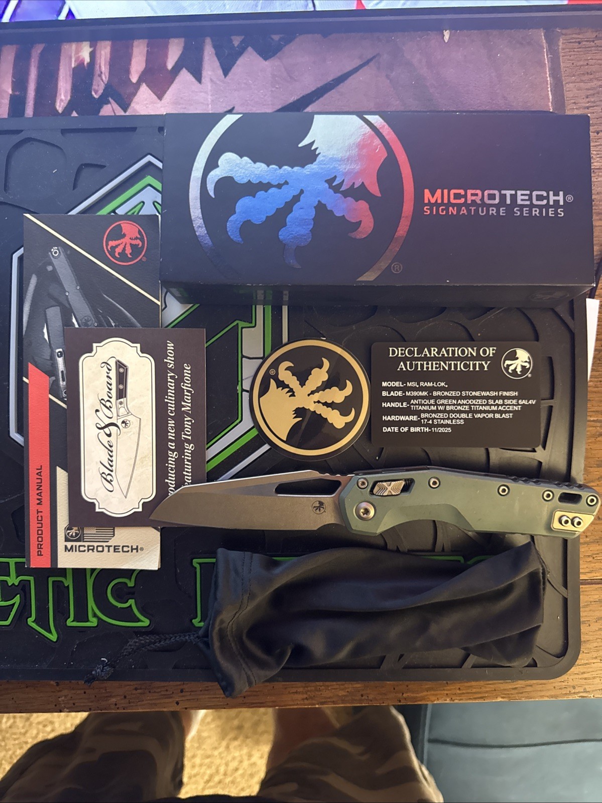 Microtech Signature Series MSI Manual Microtech Signature Series MSI Manual