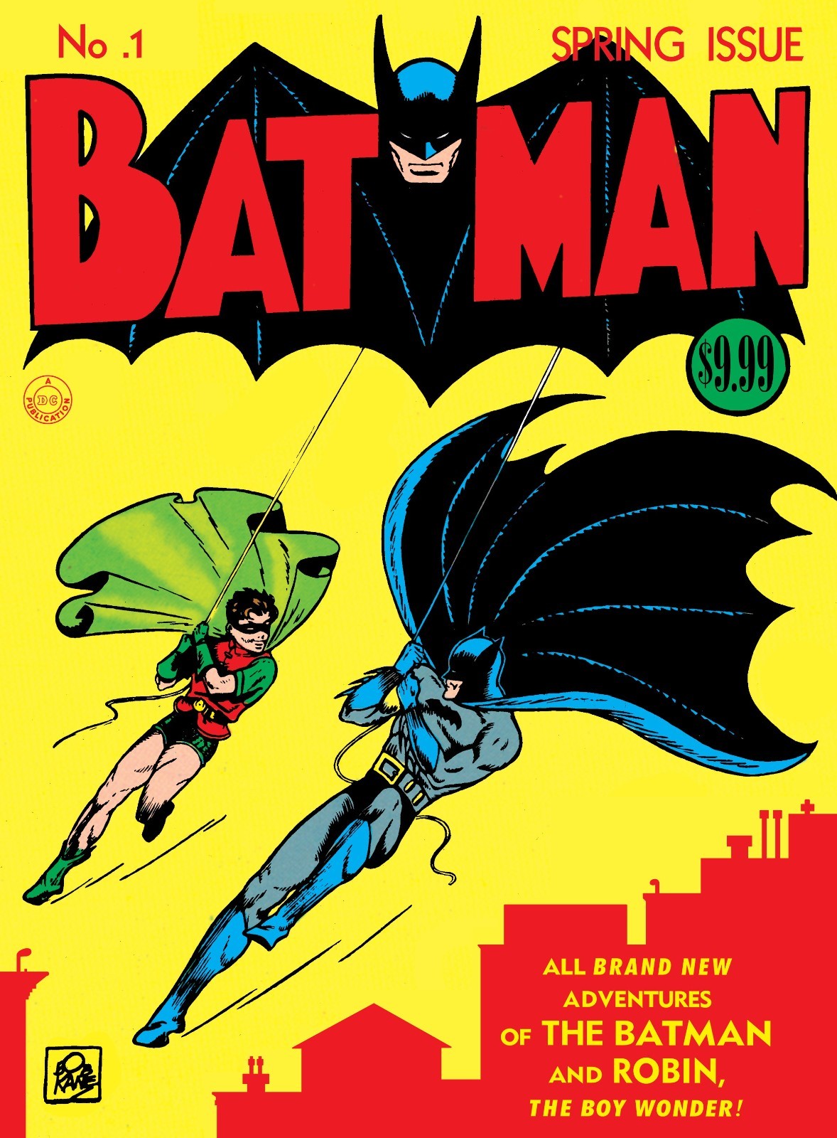 Batman (1940) #1 Facsimile Edition Cover A Bob Kane Batman (1940) #1 Facsimile Edition Cover A Bob Kane