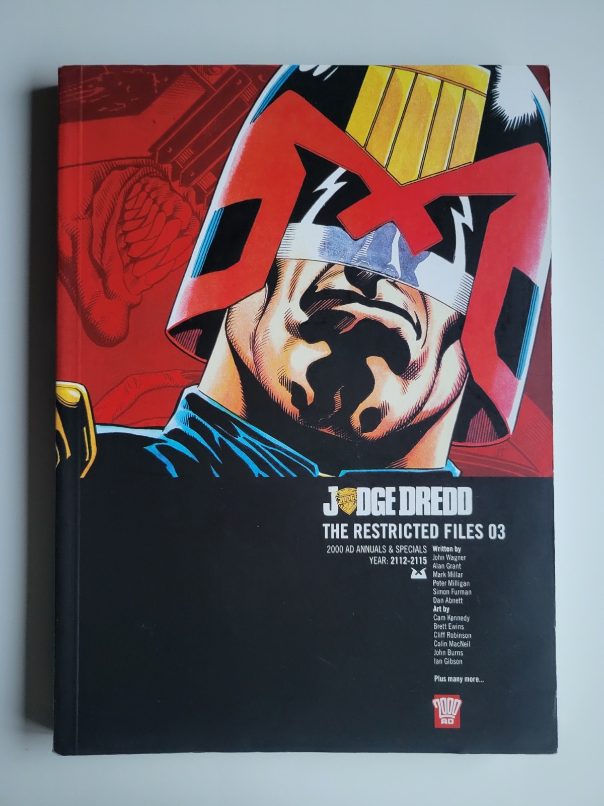 2011 JUDGE DREDD THE RESTRICTED FILES #3 2000 AD REBELLION TPB COMIC RARE OOP