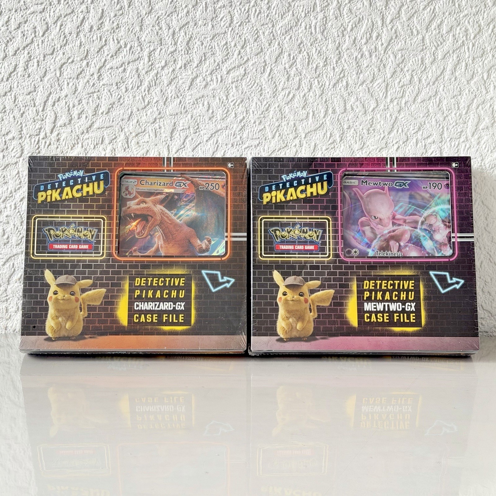 Pokemon Detective Pikachu Charizard-GX & Mewtwo-GX Case File New & Sealed Pokemon Detective Pikachu Charizard-GX & Mewtwo-GX Case File New & Sealed