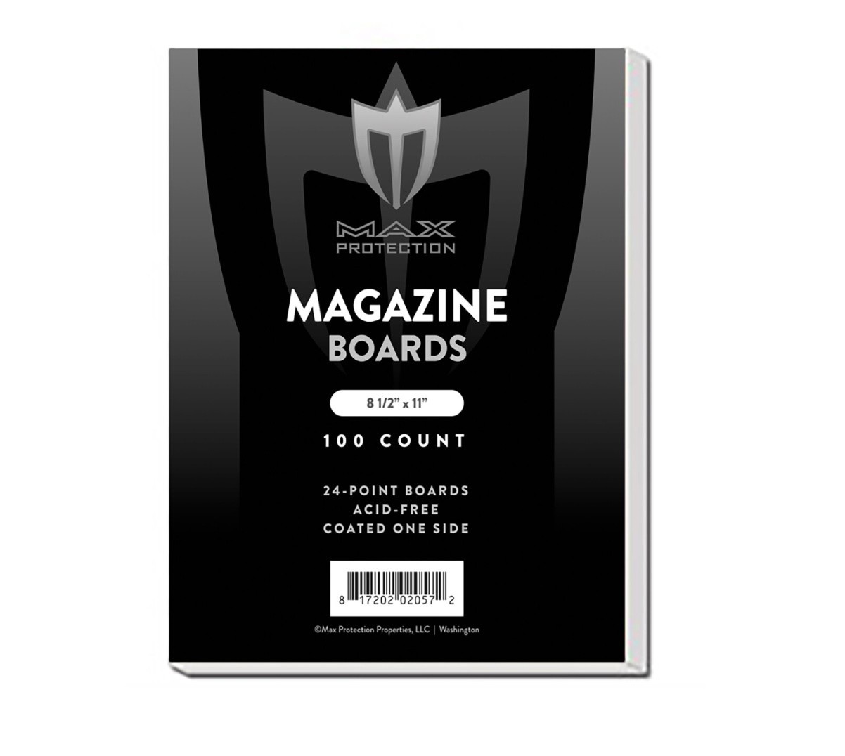Case of 1000 Max Pro Acid Free Magazine Backing Boards white backers Archival Case of 1000 Max Pro Acid Free Magazine Backing Boards white backers Archival