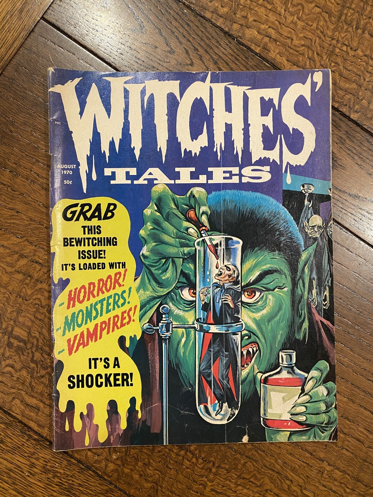 19070 Witches' Tales Volume 2 Number 4 - Rare 19070 Witches' Tales Volume 2 Number 4 - Rare