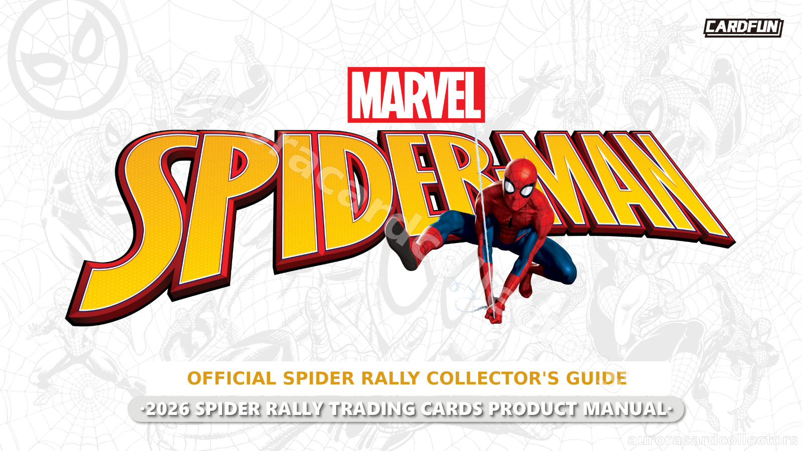 PRESALE 2026 CardFun Marvel Spider-Man Spider Rally 12 Box Sealed Case PRESALE 2026 CardFun Marvel Spider-Man Spider Rally 12 Box Sealed Case