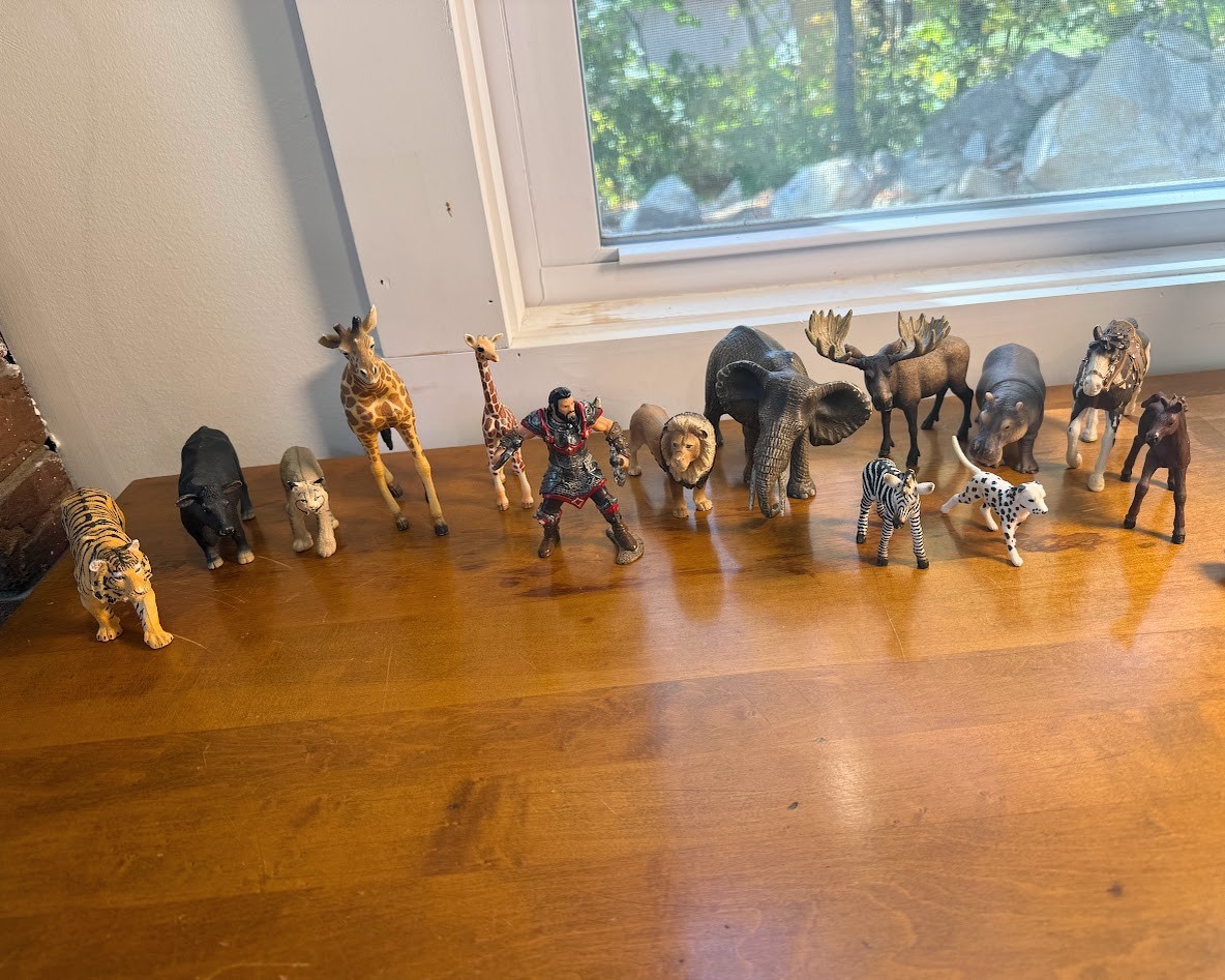 Lot of 14 Schleich, Collect, Safari Jungle Animal Knight Action Figure 1999-2017
