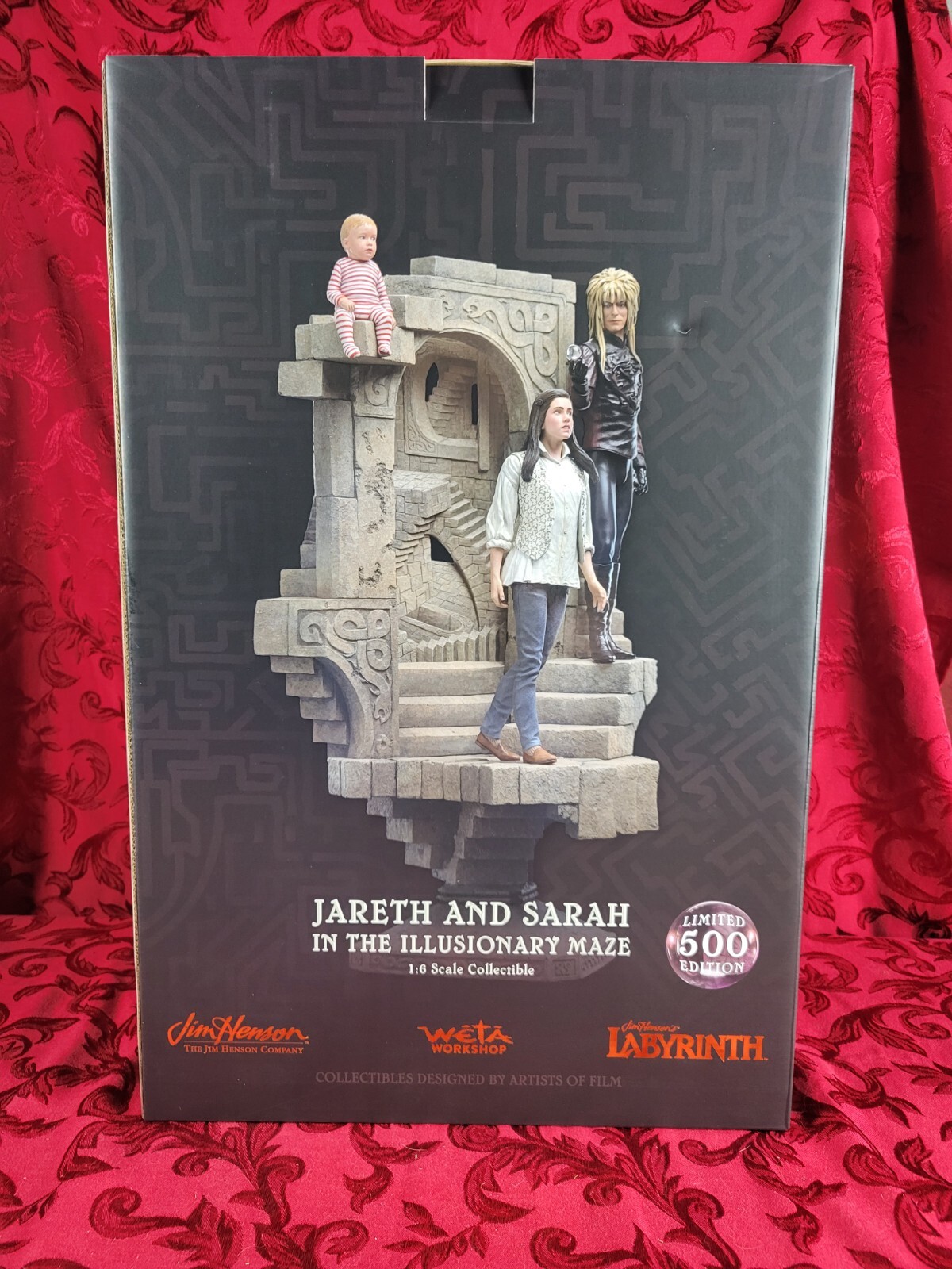 Labyrinth: JARETH AND SARAH - Illusionary Maze (2023) Weta, Limited Edition Labyrinth: JARETH AND SARAH - Illusionary Maze (2023) Weta, Limited Edition