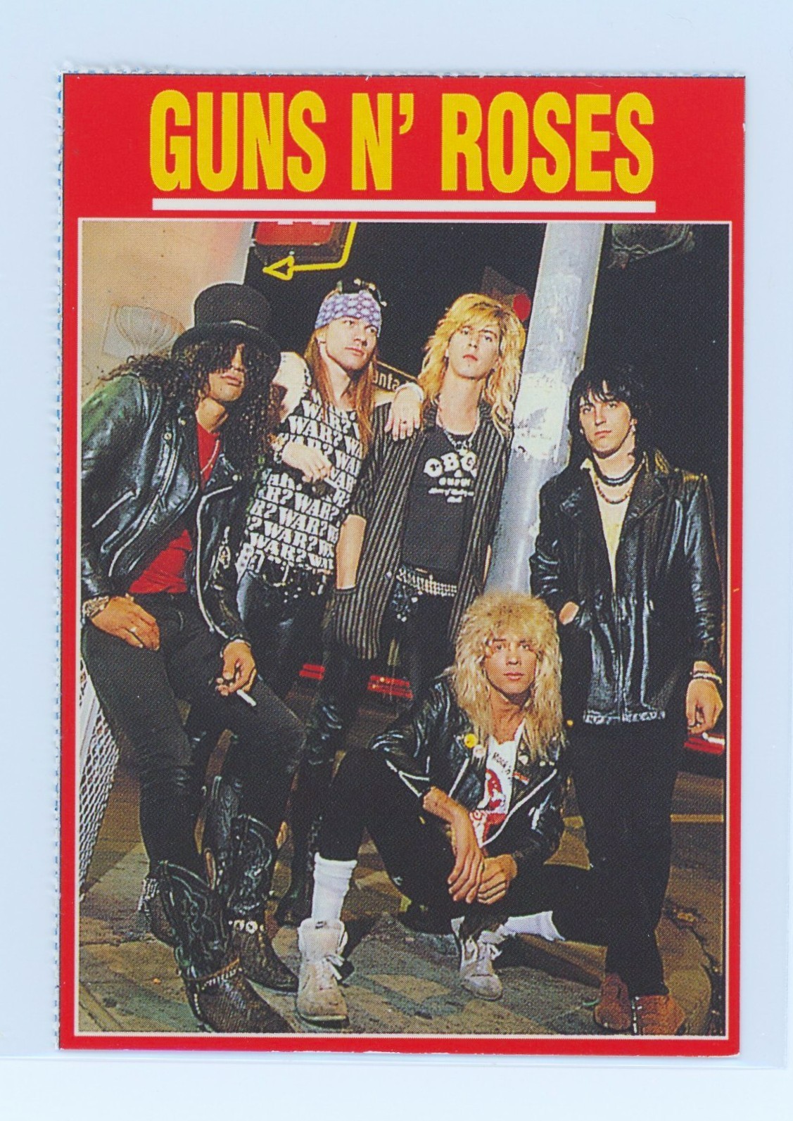 SUPER RARE 1992 RAW Magazine Guns n Roses SUPER RARE 1992 RAW Magazine Guns n Roses