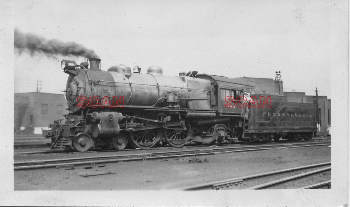 26C434  RP 1945 PENNSYLVANIA RAILROAD 4-4-2 LOCO #169