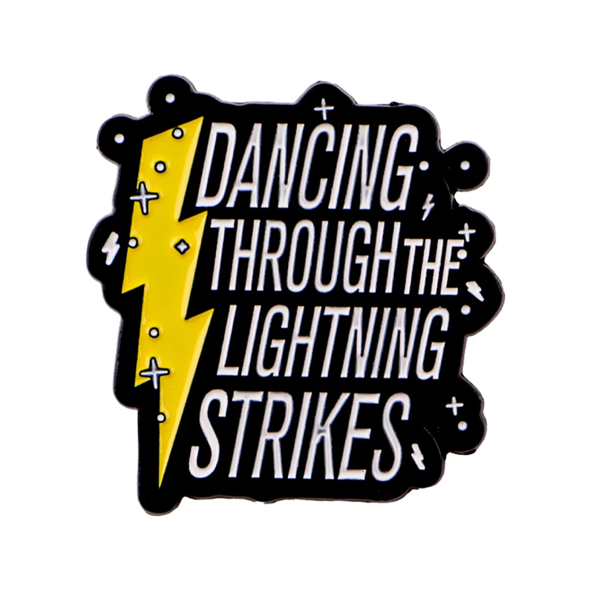 Dancing through the Lightning Enamel Pin Lapel Pins for Backpacks Brooches For Dancing through the Lightning Enamel Pin Lapel Pins for Backpacks Brooches For