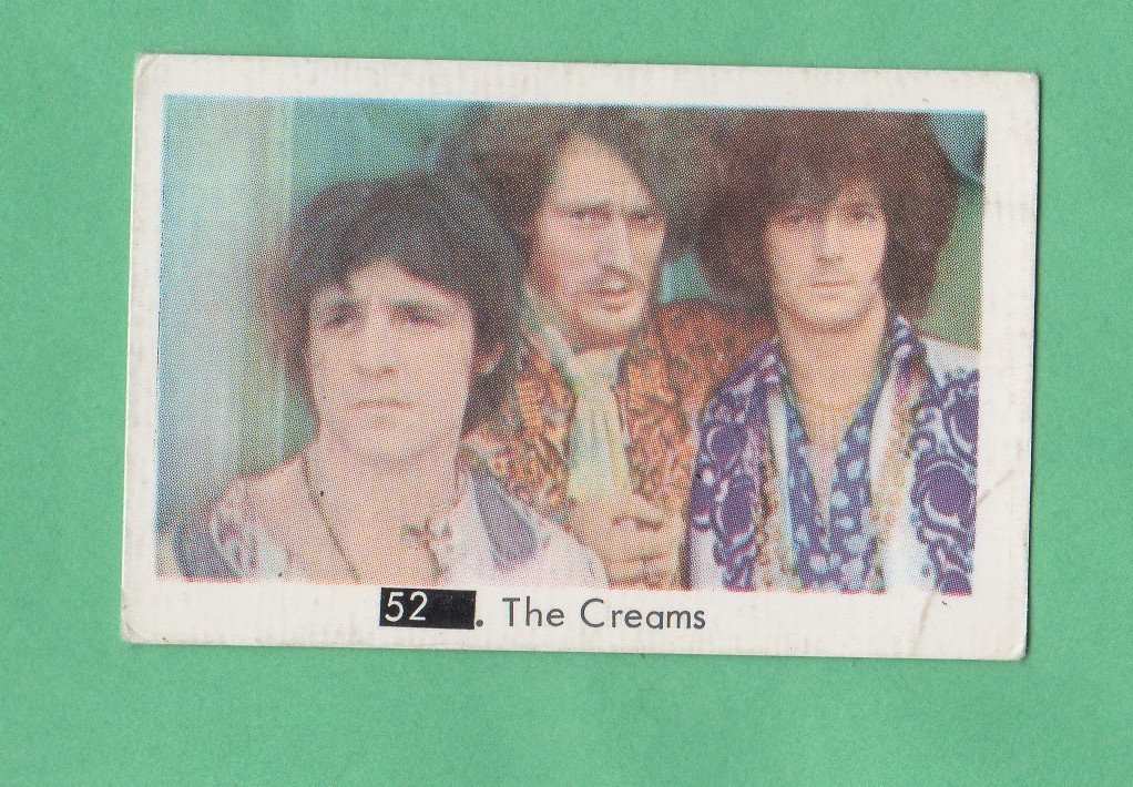 1968  Dutch Gum  Cream/Eric Clapton RC Black Square # 52