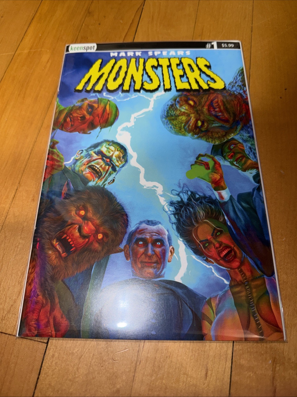 Mark Spears Monsters #1 First Print Limited Print Run Mark Spears Monsters #1 First Print Limited Print Run