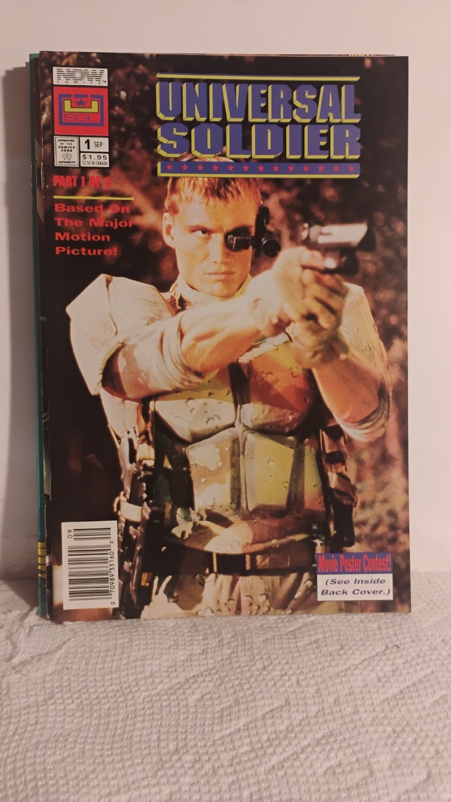 Universal Soldier # 1A,1B,2,3 (NOW Comics, 1992) VF or better