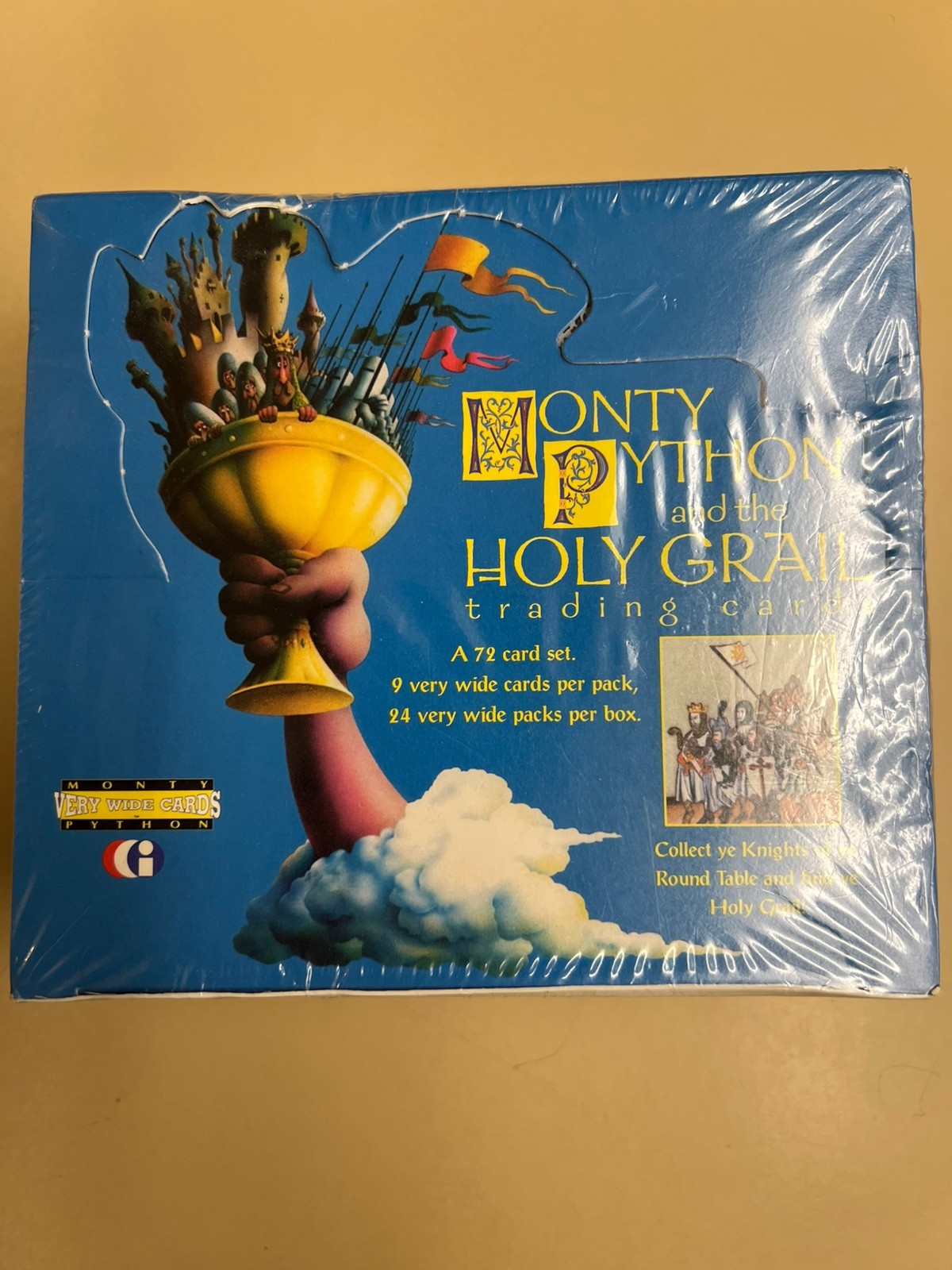 Monty Python and the Holy Grail Trading Card Box 1996 SEALED Monty Python and the Holy Grail Trading Card Box 1996 SEALED