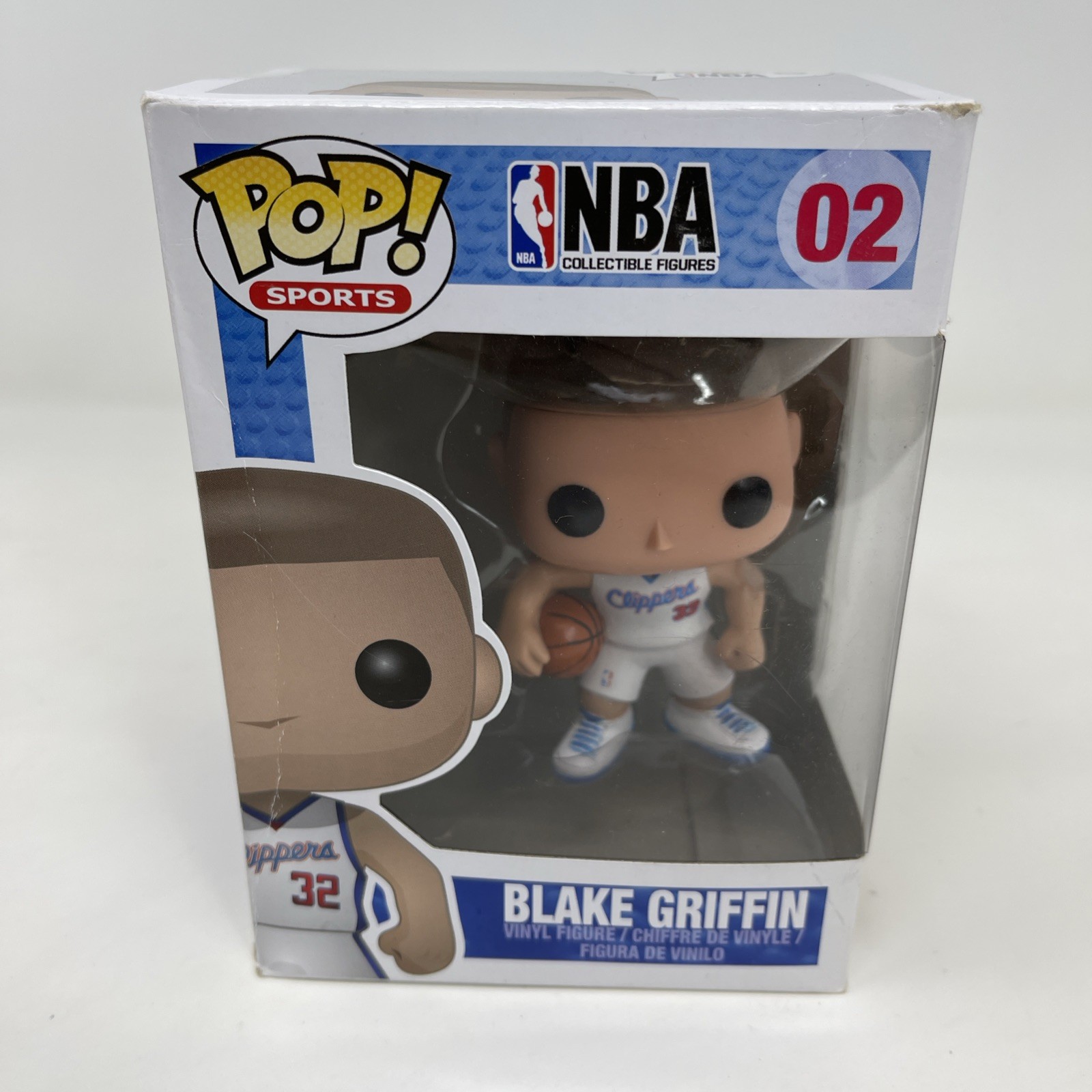 Funko Pop NBA #2 L.A. Clippers Blake Griffin Vaulted/ Retired NIB VHTF
