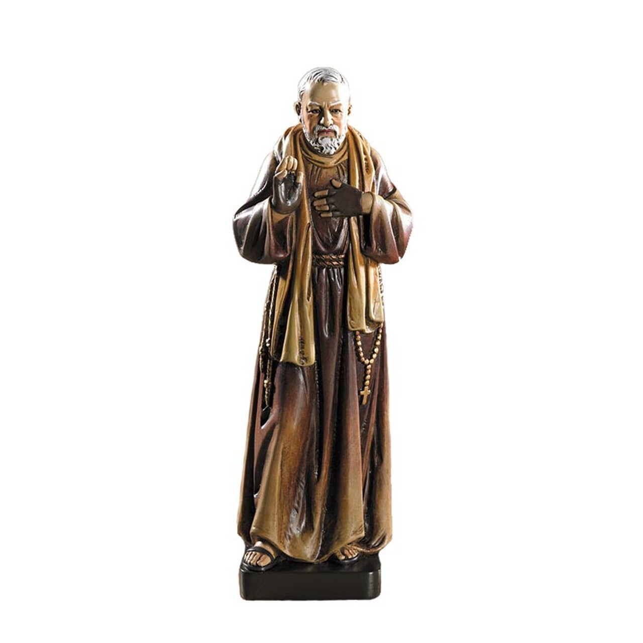 St. Padre Pio Statue, 8" H Saint Pio Statue (USUALLY SHIP IN 2 DAYS) St. Padre Pio Statue, 8" H Saint Pio Statue (USUALLY SHIP IN 2 DAYS)