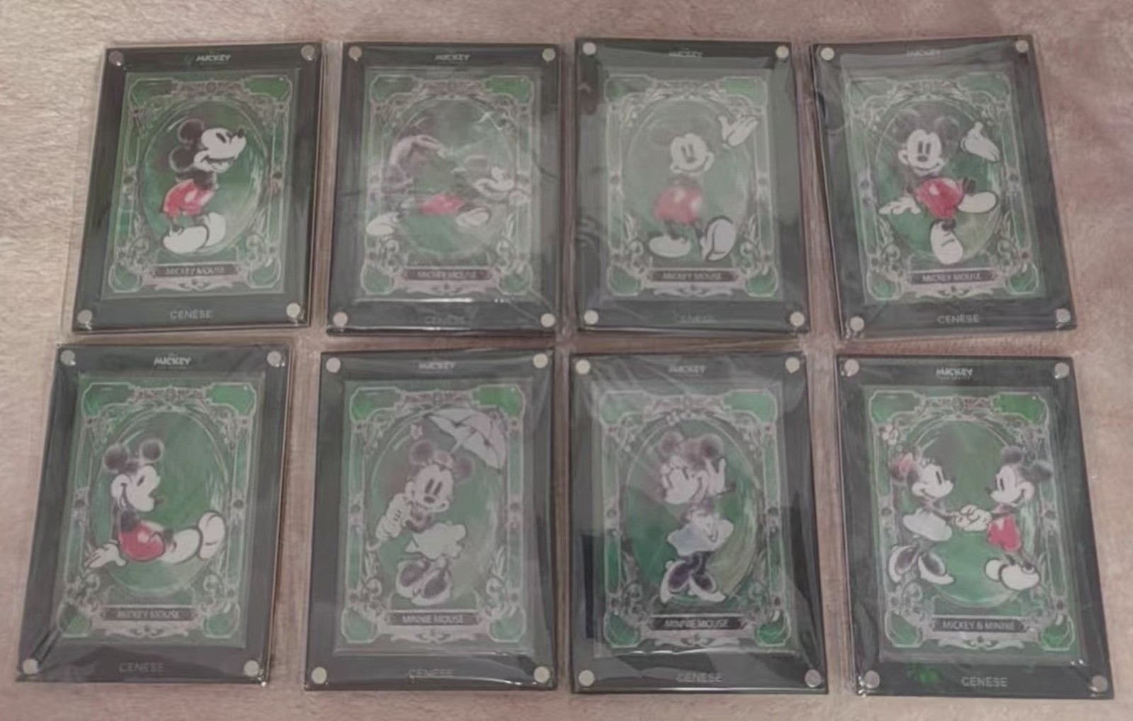 2026 Cenese Boutique Disney Mickey The Jade Mickey Mouse Complete Set 8 2026 Cenese Boutique Disney Mickey The Jade Mickey Mouse Complete Set 8