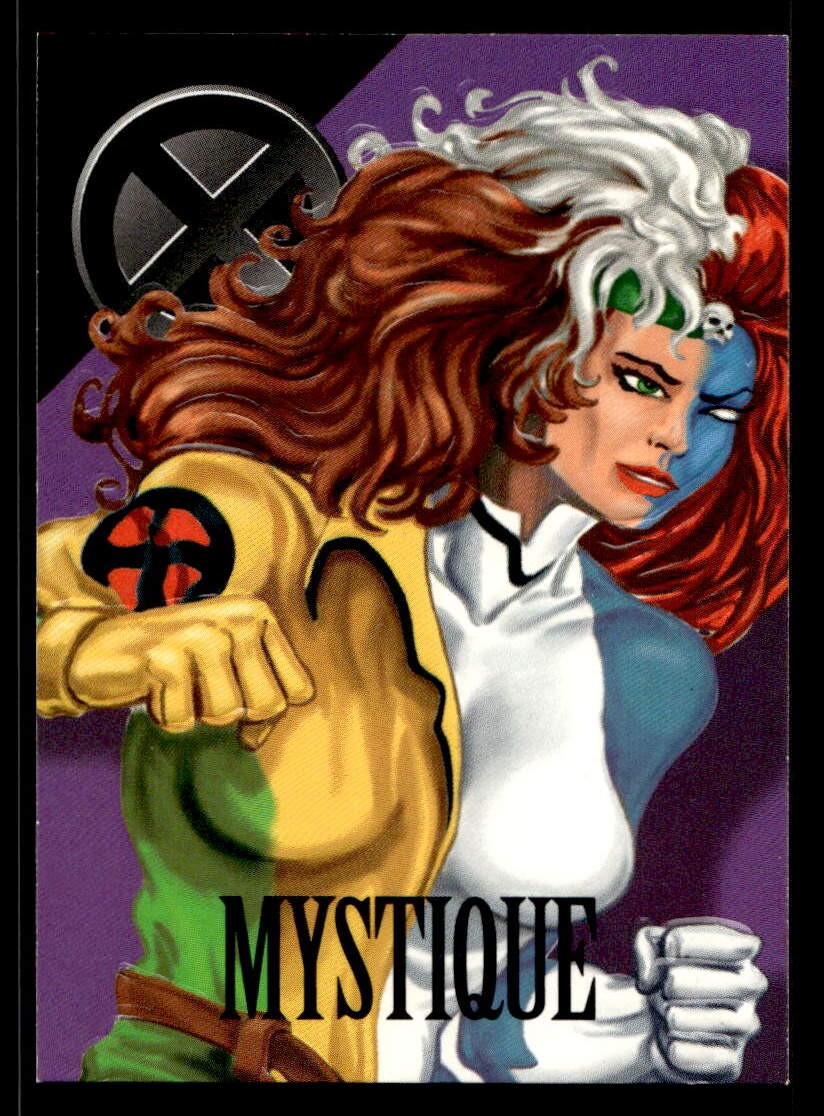 1996 Fleer/SkyBox Marvel Vision #45 Mystique Embossed 1996 Fleer/SkyBox Marvel Vision #45 Mystique Embossed