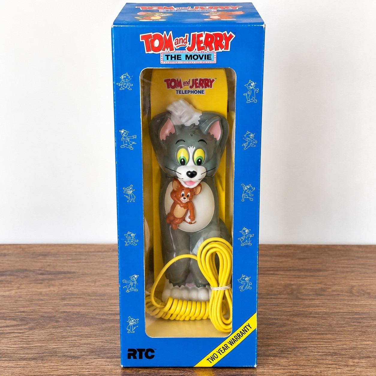 Vintage 1993 Tom & Jerry Telephone Working Landline Phone Cartoon Collectible Ra Vintage 1993 Tom & Jerry Telephone Working Landline Phone Cartoon Collectible Ra