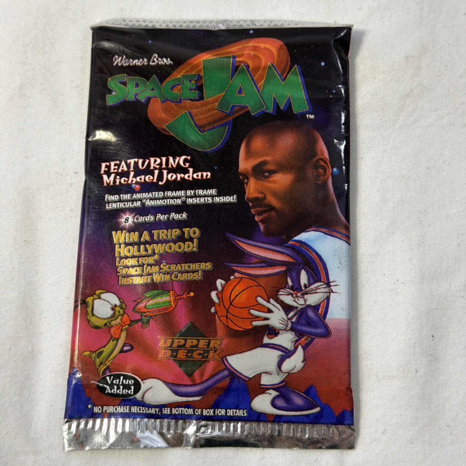 1996 Upper Deck Space Jam Hobby Card Pack Michael Jordan 1996 Upper Deck Space Jam Hobby Card Pack Michael Jordan