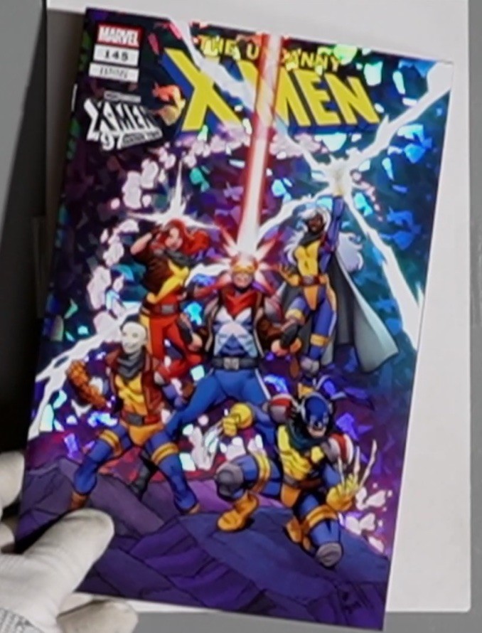NYCC 2026 LIMITED TO 50 | UNCANNY X-MEN 145 | CRACKED FOIL (X-MEN ‘97 BLIND BAG) NYCC 2026 LIMITED TO 50 | UNCANNY X-MEN 145 | CRACKED FOIL (X-MEN ‘97 BLIND BAG)