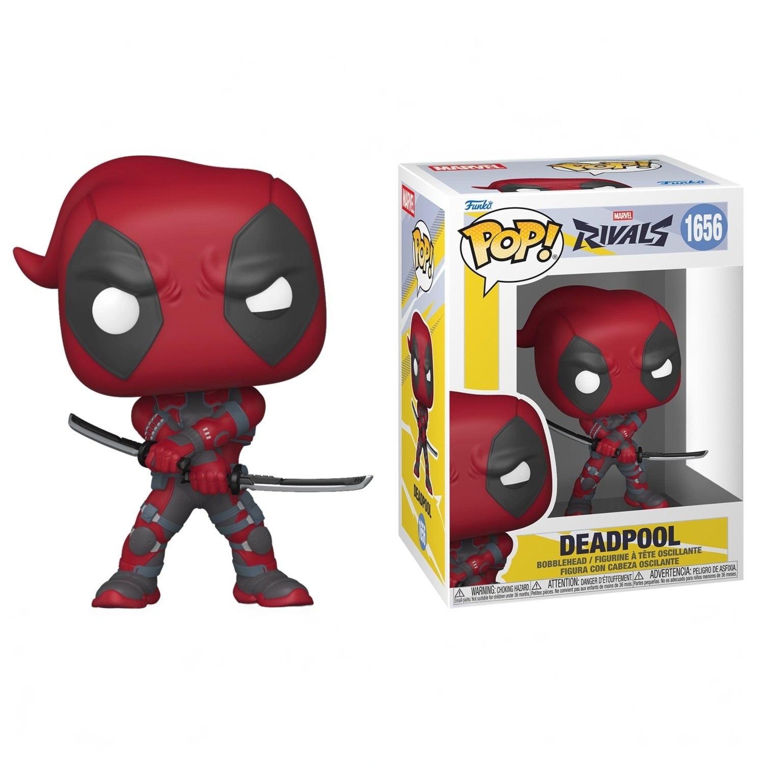 Funko POP Marvel Rivals Deadpool #1656 New in Stock Funko POP Marvel Rivals Deadpool #1656 New in Stock