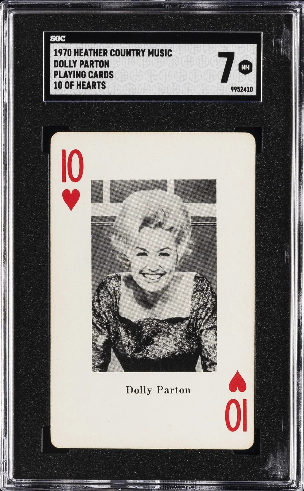 DOLLY PARTON 1970 Heather Country Music 10 Of Hearts SGC 7 DOLLY PARTON 1970 Heather Country Music 10 Of Hearts SGC 7