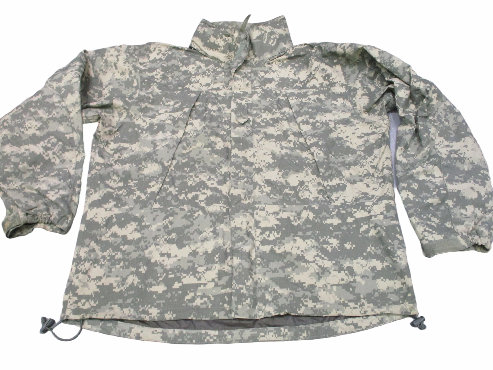 USED ARMY ACU DIGITAL UCP GEN III LEVEL 6 COLD/WET JACKET MEDIUM/LONG GORE-TEX USED ARMY ACU DIGITAL UCP GEN III LEVEL 6 COLD/WET JACKET MEDIUM/LONG GORE-TEX