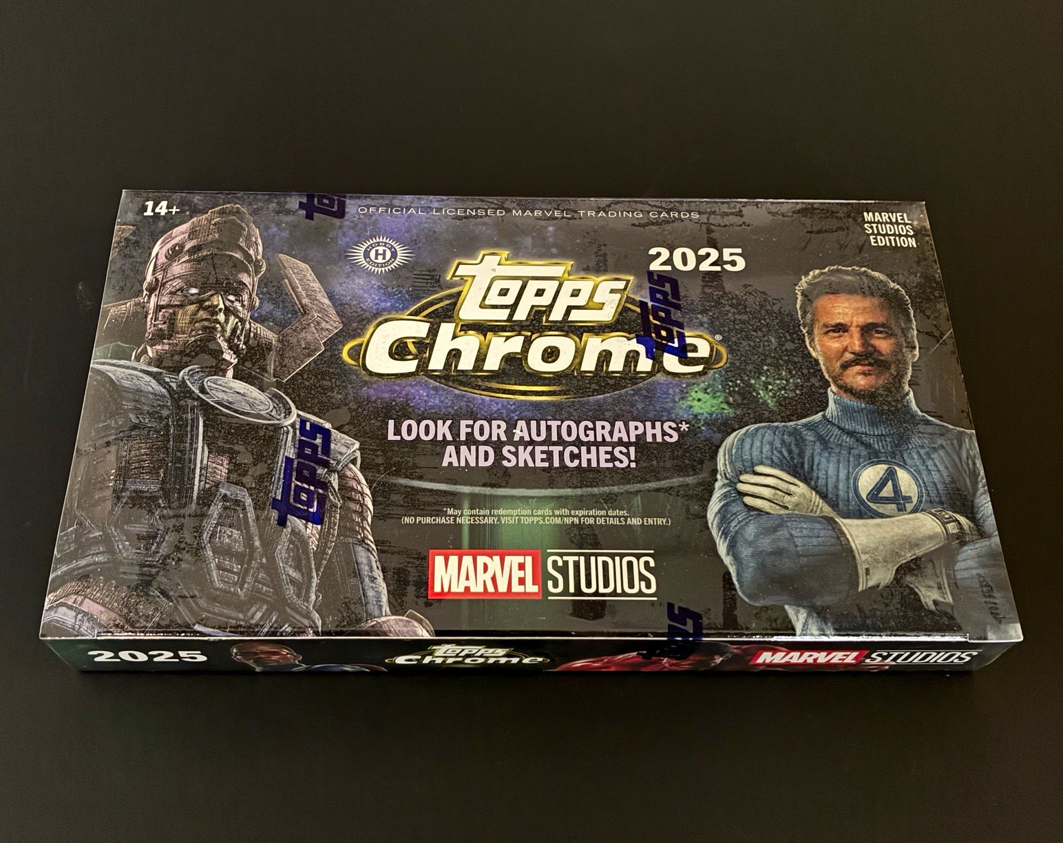 Topps 2025 Chrome Marvel Studios Sealed Hobby Box LOOK FOR *Autographs,Sketches*