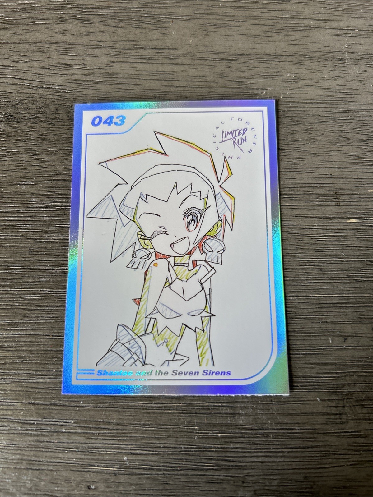 Limited Run Shantae and the Seven Sirens #043 Rottytops Silver Trading Card