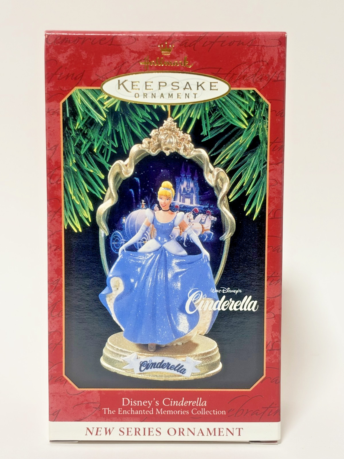 1997 Hallmark Cinderella Enchanted Memories 1st Series Ornament QXD4045 Disney