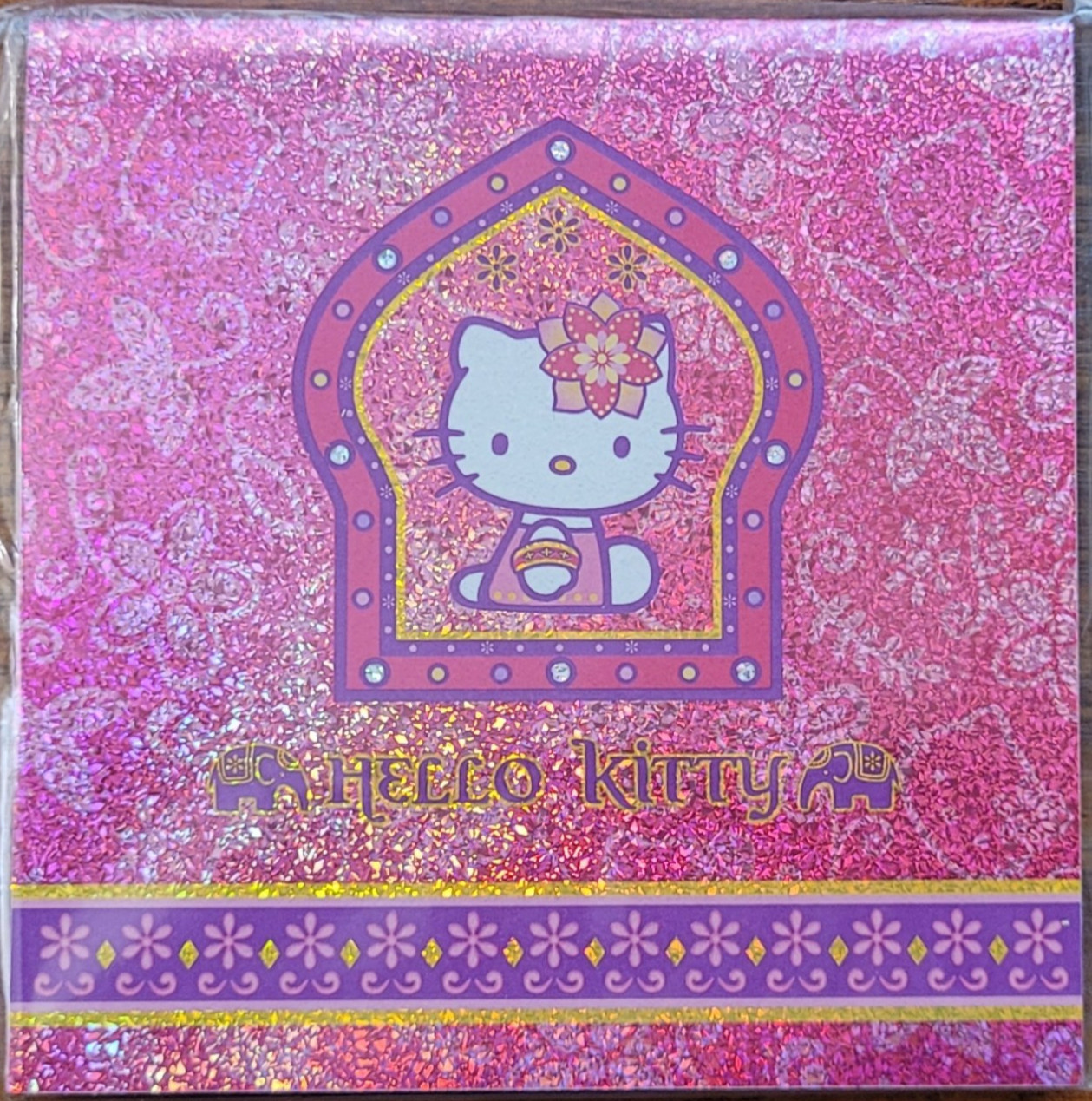 Vintage 2000 Hello Kitty India Elephant Memo Pad 100 Sheets NEW Sanrio Smiles Vintage 2000 Hello Kitty India Elephant Memo Pad 100 Sheets NEW Sanrio Smiles
