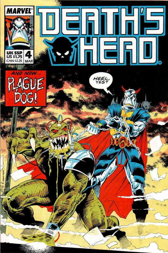 Death's Head #4 VF; Marvel UK | w/Bag+Board