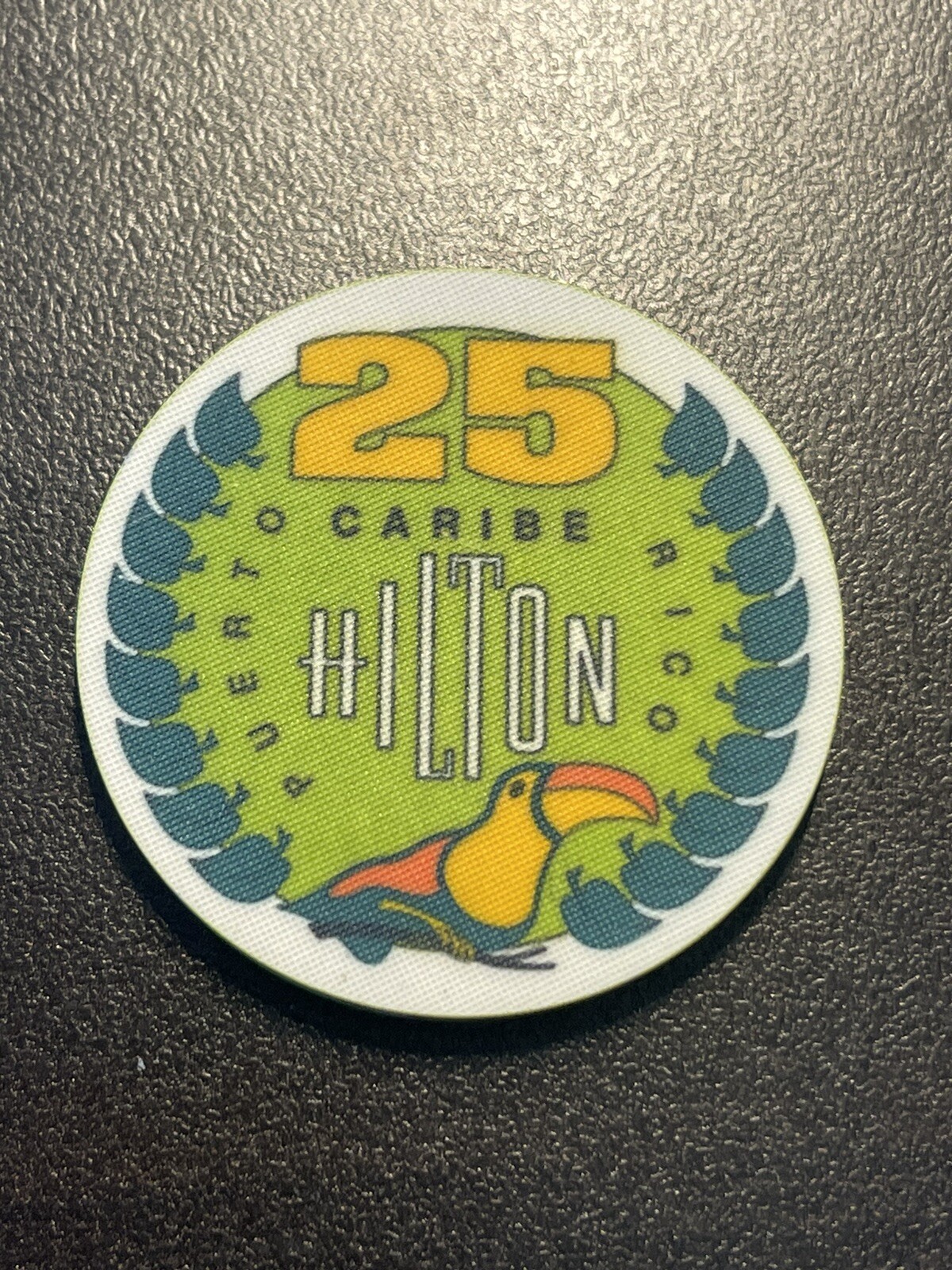$25 Caribe Hilton San Juan Puerto Rico Casino Chip CC CHC-25 **Rare** $25 Caribe Hilton San Juan Puerto Rico Casino Chip CC CHC-25 **Rare**