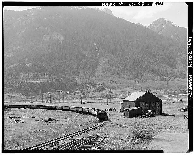 Photo:Silverton Colorado 1900s Silverton Northern Railroad Roundhouse HABS Photo:Silverton Colorado 1900s Silverton Northern Railroad Roundhouse HABS