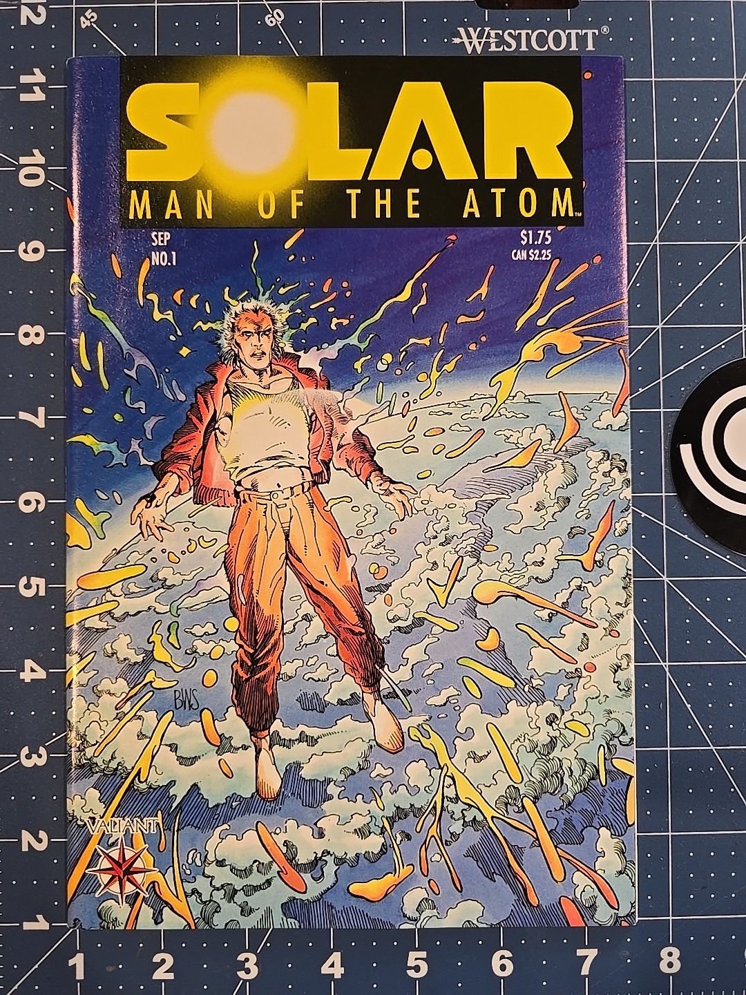 💥Solar Man of the Atom #1 (Valiant, September 1991)