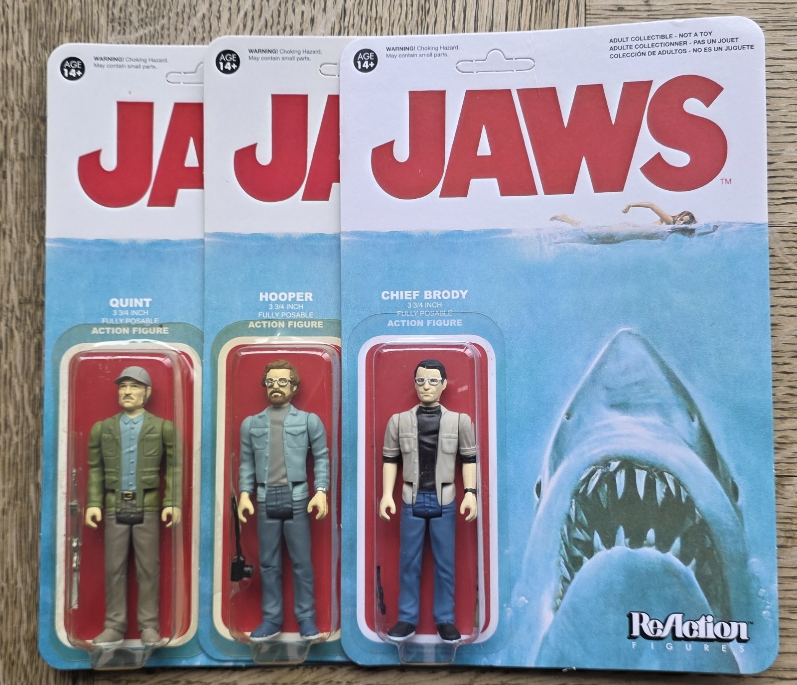 Jaws Funko Figures Set of 3 Action Figures NEW in Seal Jaws Funko Figures Set of 3 Action Figures NEW in Seal