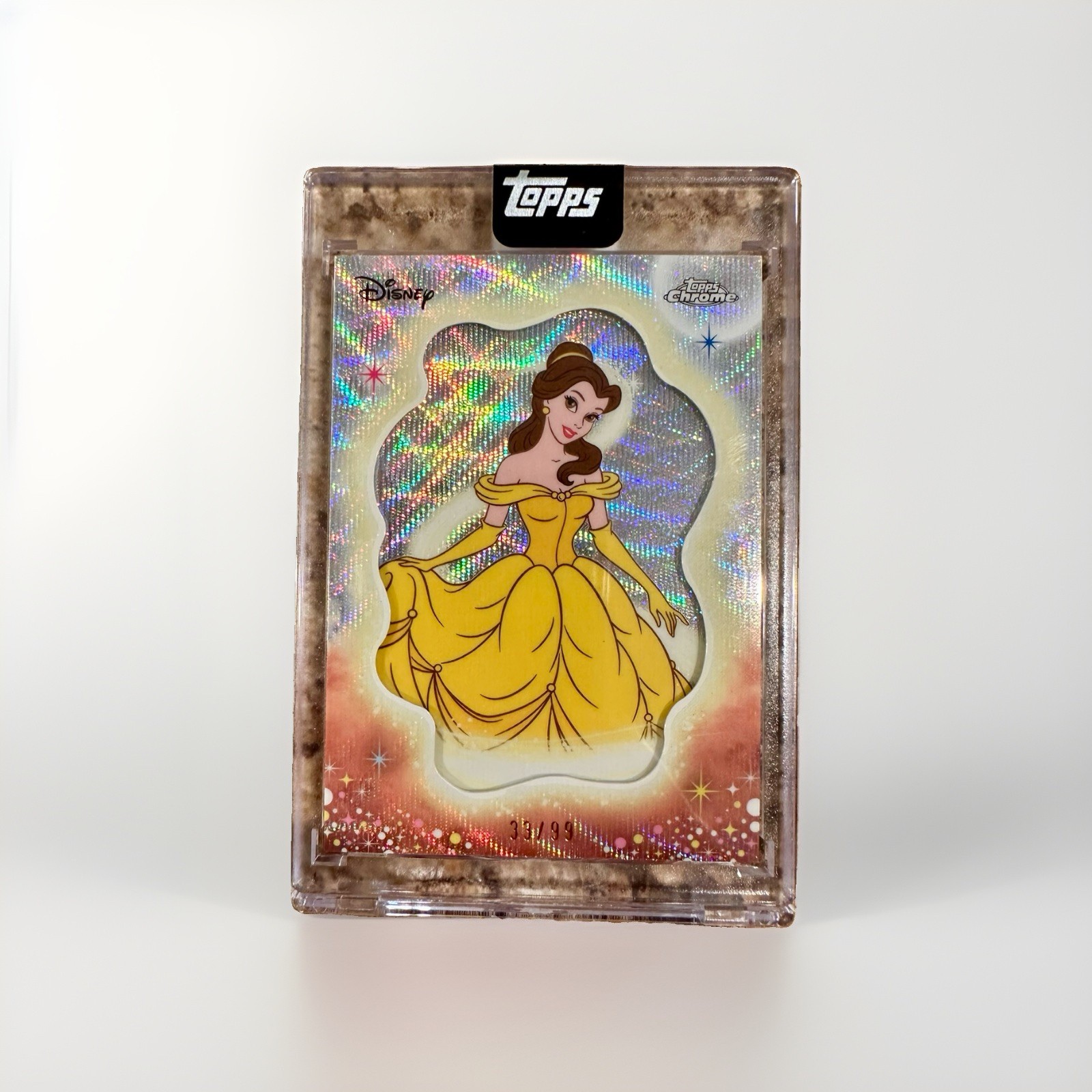 Topps 2026 Chrome Disney Minted in Magic Insert MM-BE Belle Apprentice 03/99 Topps 2026 Chrome Disney Minted in Magic Insert MM-BE Belle Apprentice 03/99