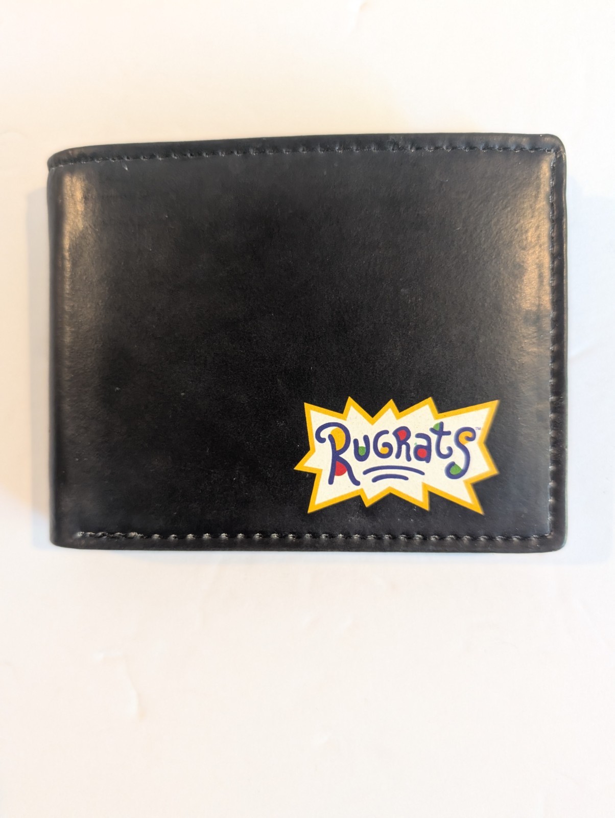 Vintage 90's Rugrats Bi-Fold Black Wallet. Multiple Pockets Std Size Excellent Vintage 90's Rugrats Bi-Fold Black Wallet. Multiple Pockets Std Size Excellent