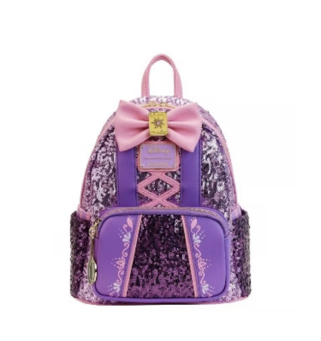 🔥GRAIL🔥Disney Princess Rapunzel Sequin Loungefly SOLD OUT AGAIN 🩷💜 🔥GRAIL🔥Disney Princess Rapunzel Sequin Loungefly SOLD OUT AGAIN 🩷💜
