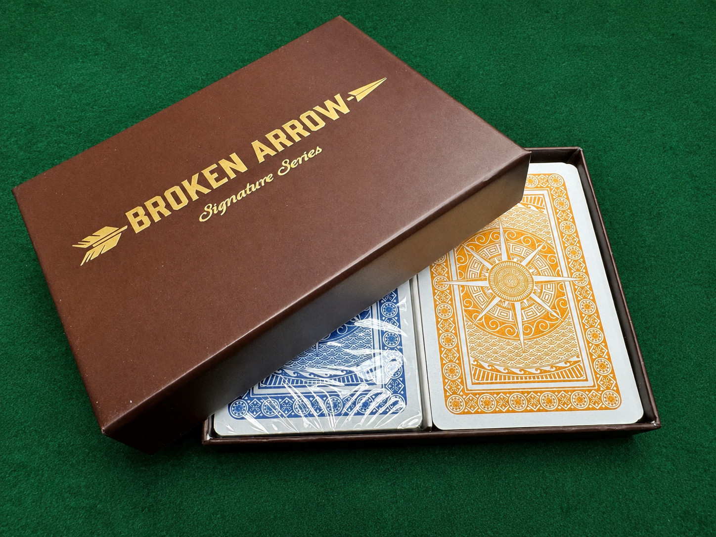 SEALED BROKEN ARROW Bridge Size Playing Cards 2 DECKS 100% Plastic SEALED BROKEN ARROW Bridge Size Playing Cards 2 DECKS 100% Plastic