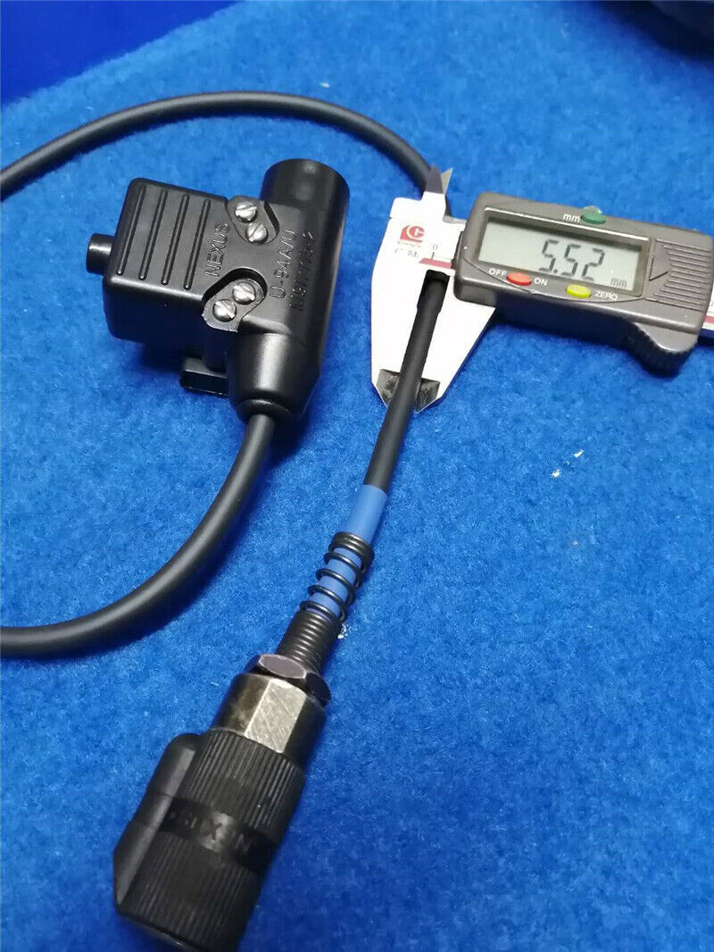 US Stock TCA Replica Nexus U94 PTT Tactical PELTOR 6Pin For PRC 152A 148 Radio US Stock TCA Replica Nexus U94 PTT Tactical PELTOR 6Pin For PRC 152A 148 Radio